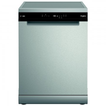 Whirlpool W7F HP43 X Ελεύθερο Πλυντήριο Πιάτων για 15 Σερβίτσια PowerClean Pro Π60xY85εκ. Inox